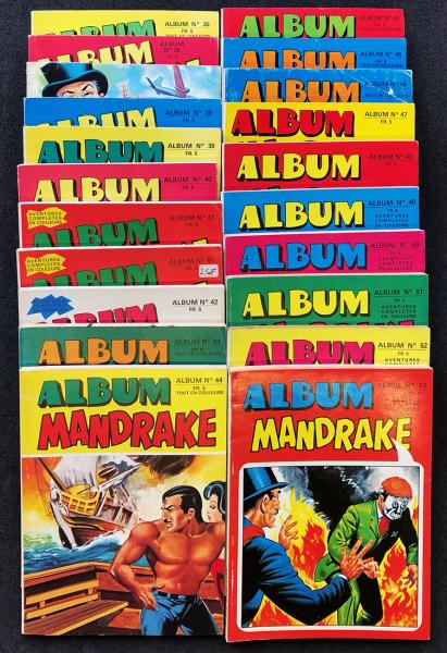 Mandrake (recueils) # 0 - Série des recueils complète - 35 à 54 (1 à 74)