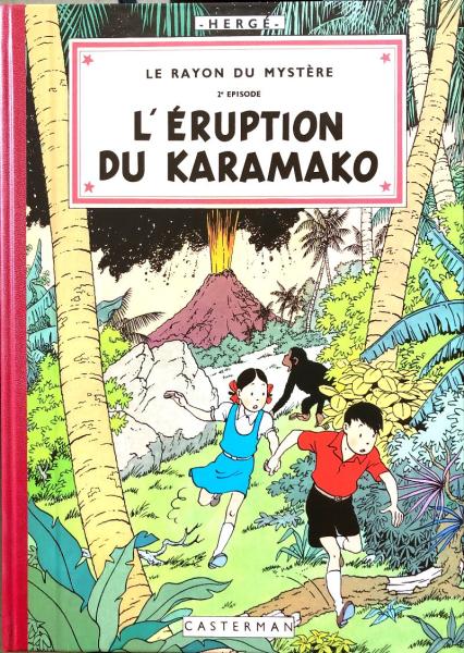 Jo, Zette et Jocko (fac-simile couleurs) # 4 - L'éruption du Karamako
