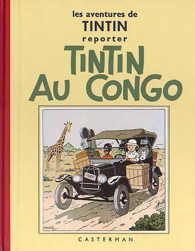 Tintin (fac simile N&B) # 2 - Tintin au Congo - fac-similé EO Casterman 1937