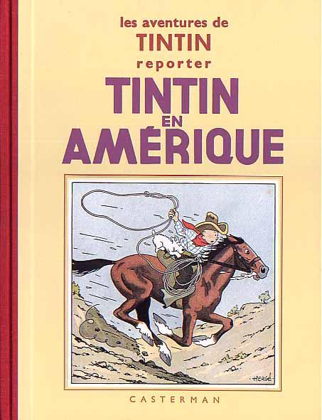 Tintin (fac simile N&B) # 3 - Tintin en Amérique - fac-similé EO Casterman 1937