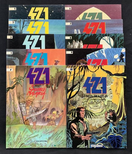 421 # 0 - Série complète 10 tomes EO + rééds.