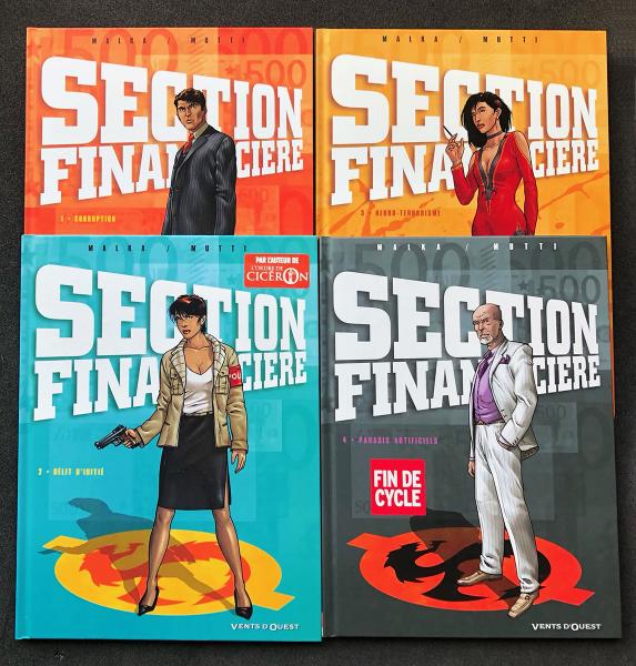 Section financière # 0 - Série complète 4 volumes en EO