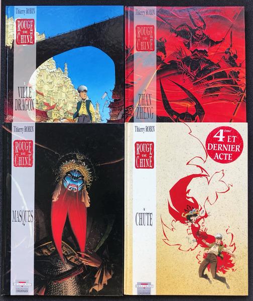 Rouge de Chine # 0 - Série complète 4 volumes en EO