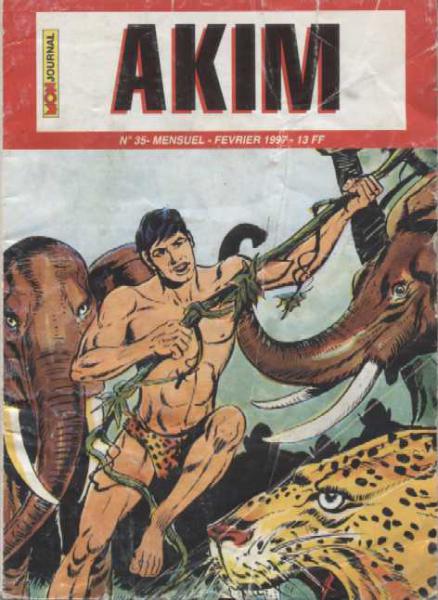 Akim (2ème série) # 35 - Le cimetiére des éléphants