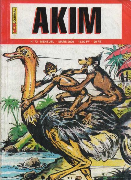 Akim (2ème série) # 72 - Ouragan sur la jungle