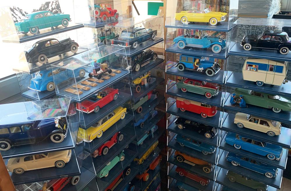 Tintin - Lot de collection 71 voitures