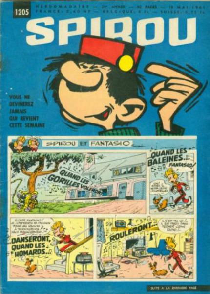 Spirou (journal) # 1205 - Sans mini récit