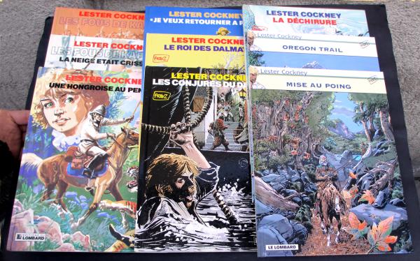 Lester Cockney # 0 - Lester Cockney collection complète 9 tomes en EO