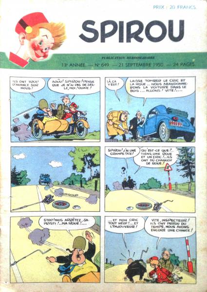 Spirou (journal) # 649 - 