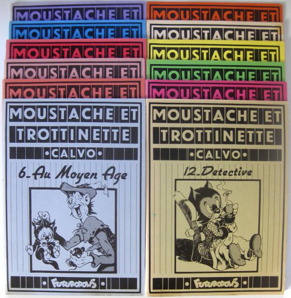 Moustache et Trottinette # 0 - Moustache et Trottinette collection complète 12 albums