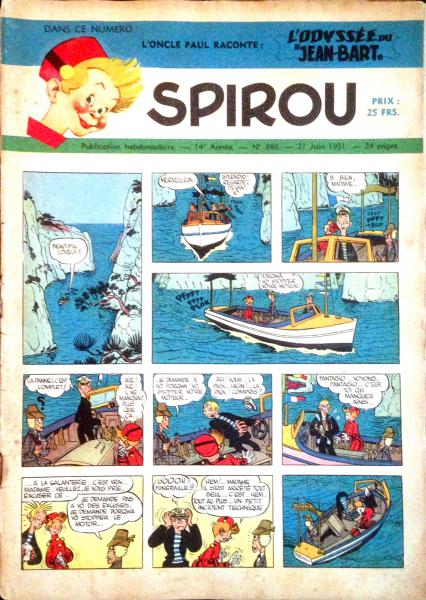 Spirou (journal) # 688 - 