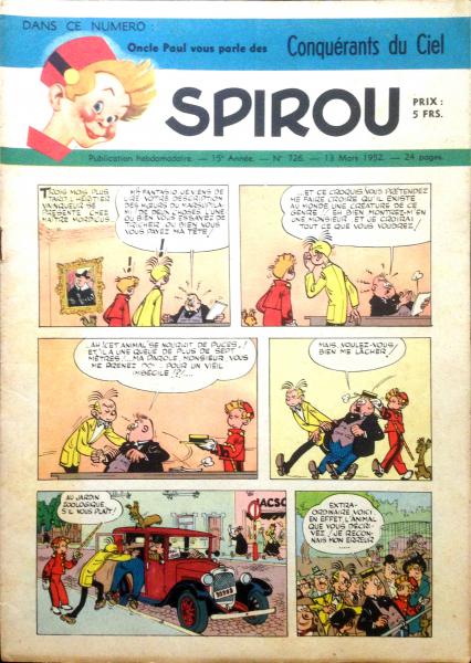 Spirou (journal) # 726 - 