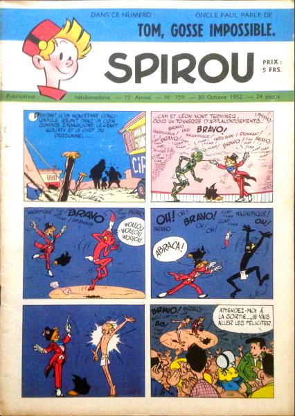 Spirou (journal) # 759 - 