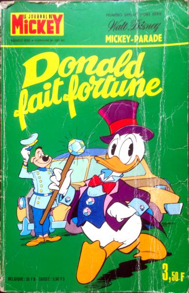 Mickey parade (mickey bis) # 1091 - Donald fait fortune