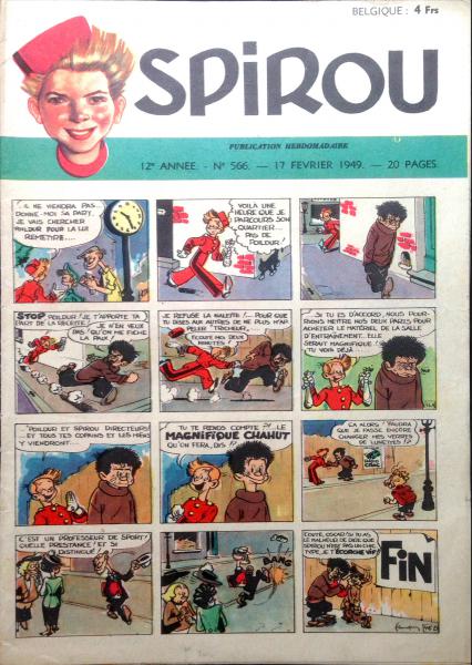 Spirou (journal) # 566 - 