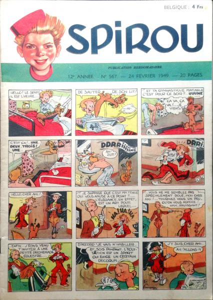 Spirou (journal) # 567 - 