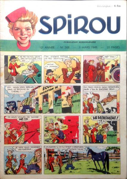 Spirou (journal) # 568 - 