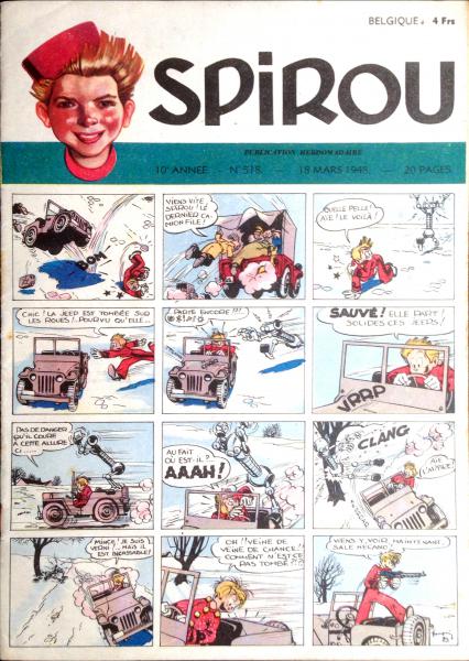 Spirou (journal) # 518 - 