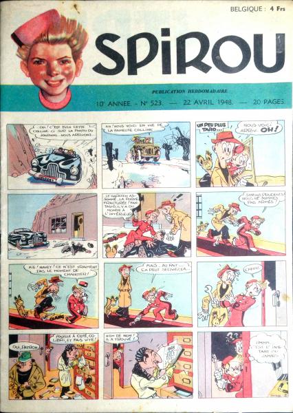 Spirou (journal) # 523 - 