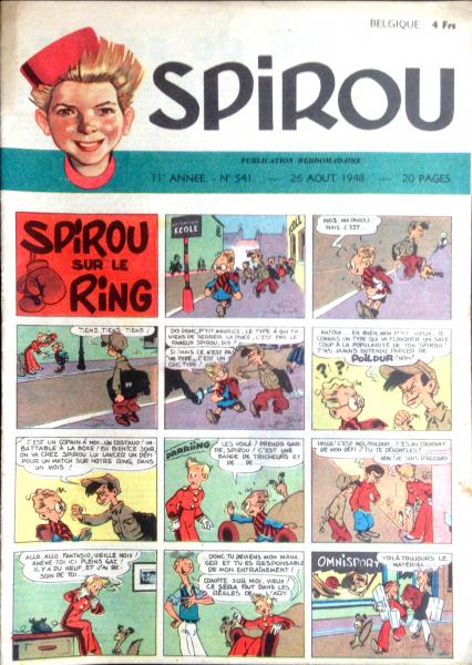 Spirou (journal) # 541 - 