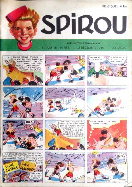 Spirou (journal) # 555 - 