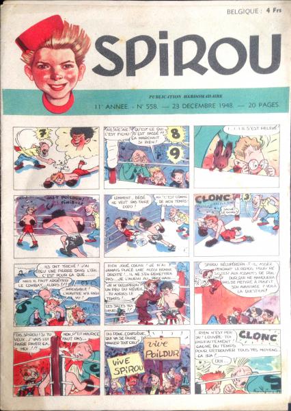 Spirou (journal) # 558 - 