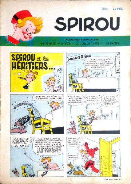 Spirou (journal) # 693 - 