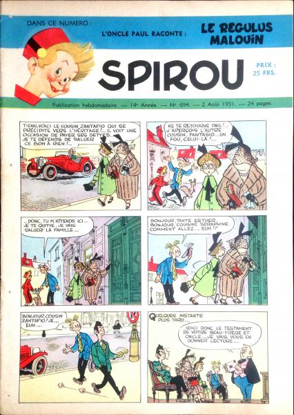 Spirou (journal) # 694 - 