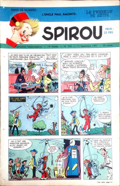 Spirou (journal) # 700 - 