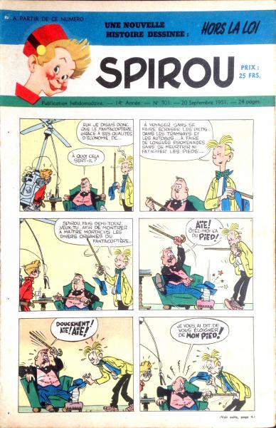 Spirou (journal) # 701 - 