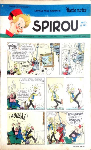 Spirou (journal) # 702 - 