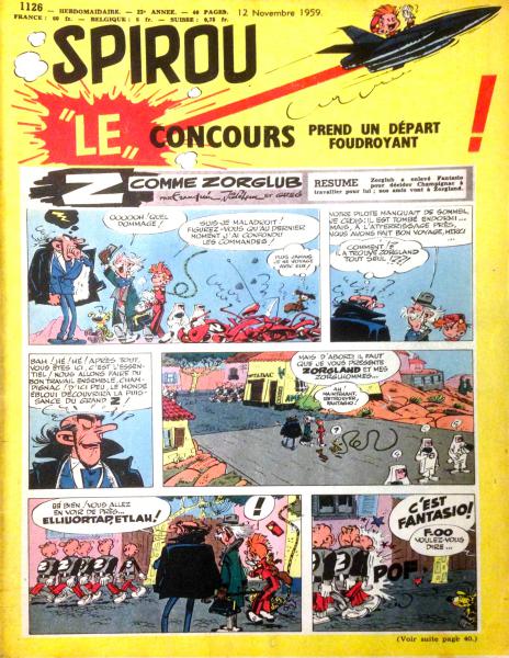 Spirou (journal) # 1126 - Sans mini récit