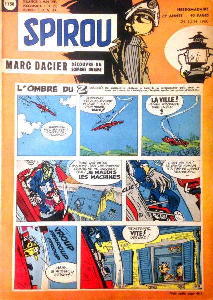 Spirou (journal) # 1158 - Avec jeu Tour de France