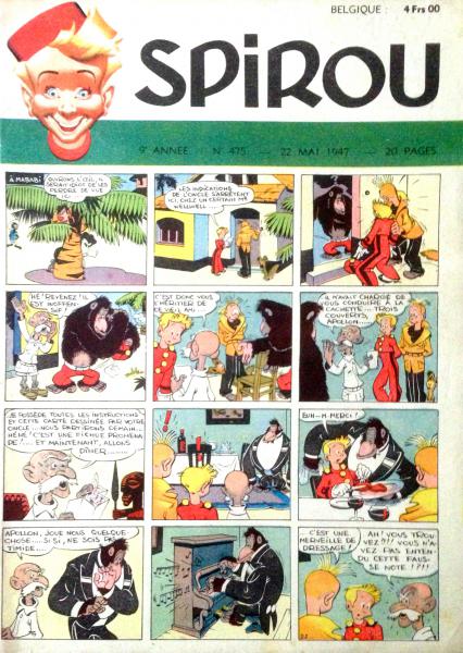 Spirou (journal) # 475 - 