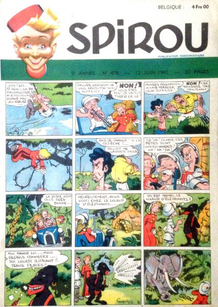 Spirou (journal) # 478 - 