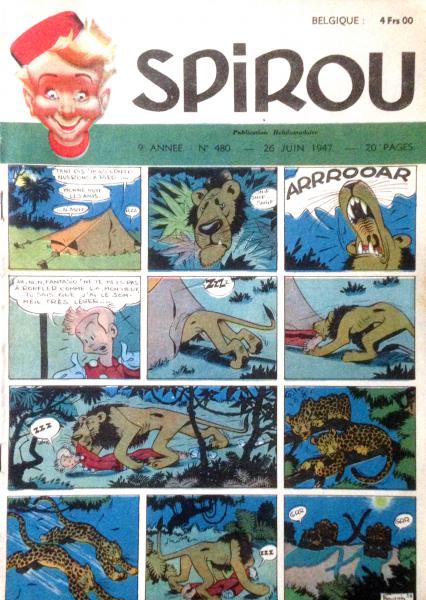 Spirou (journal) # 480 - 