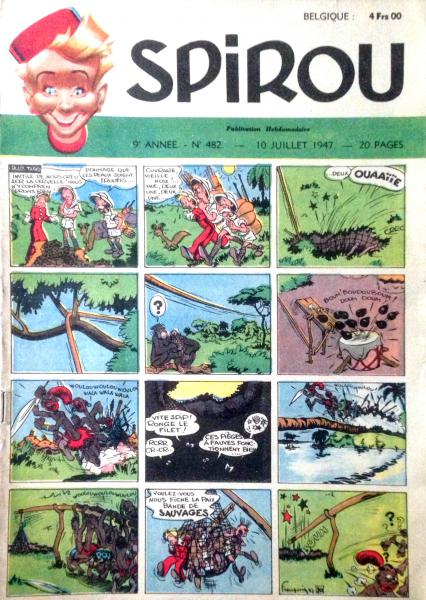 Spirou (journal) # 482 - 