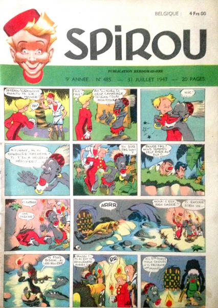 Spirou (journal) # 485 - 