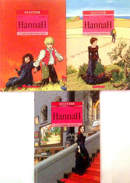 Hannah # 0 - Hannah - série complète 3 tomes EO