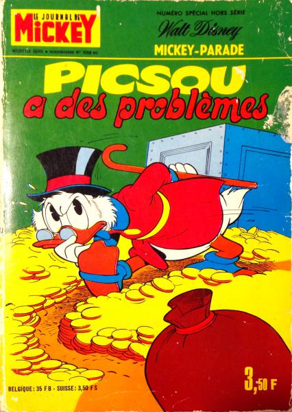 Mickey parade (mickey bis) # 1068 - Picsou a des problèmes