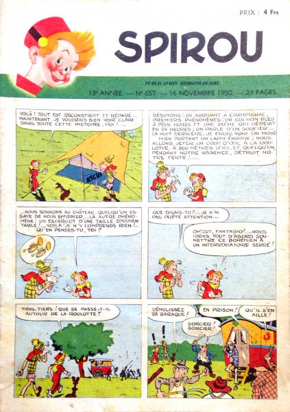 Spirou (journal) # 657 - 