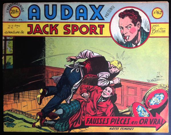 Audax 1ère série # 62 - Jack Sport n°22 : fausses pièces...en or vrai