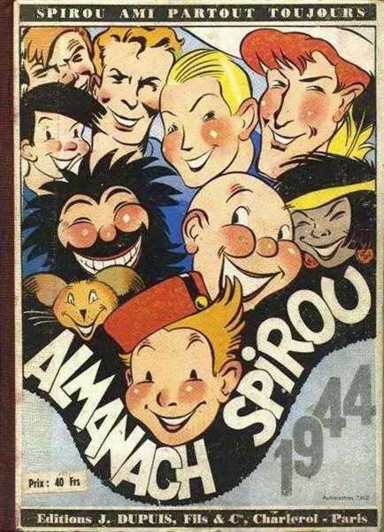 Spirou (almanach) # 2 - Spirou almanach 1944