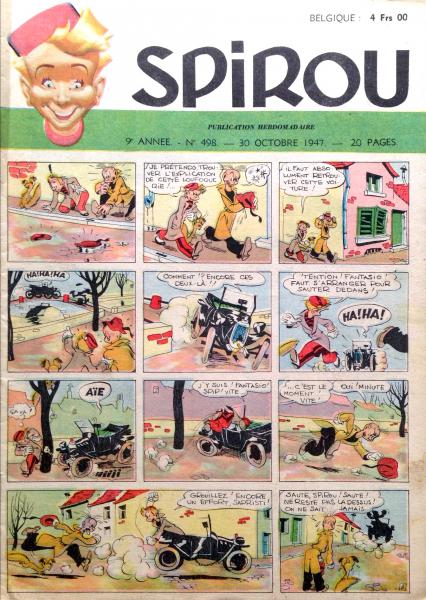 Spirou (journal) # 498 - 