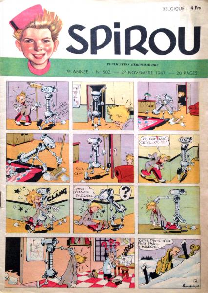 Spirou (journal) # 502 - 