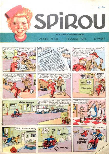 Spirou (journal) # 535 - 