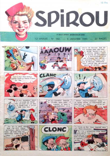 Spirou (journal) # 560 - 