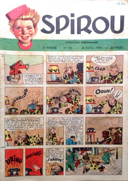 Spirou (journal) # 576 - 