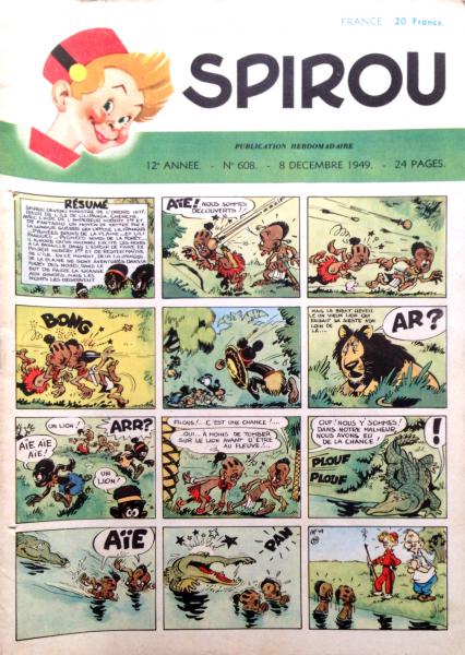 Spirou (journal) # 608 - 