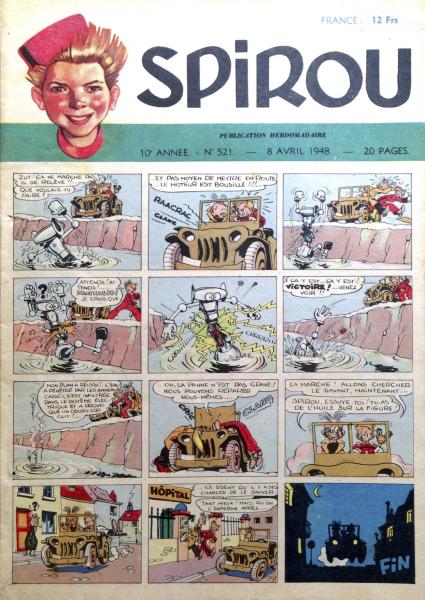 Spirou (journal) # 521 - 